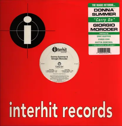 Donna Summer & Giorgio Moroder - Carry On