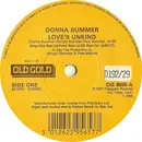 7inch Vinyl Single - Donna Summer - Love's Unkind