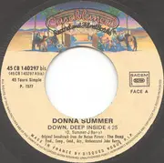 7inch Vinyl Single - Donna Summer - Down, Deep Inside (Theme From The Deep)