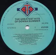 LP - Donna Summer - The Greatest Hits Of Donna Summer