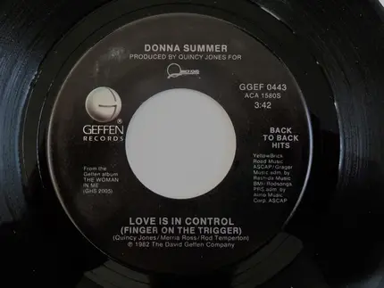 Donna Summer - The Woman In Me / Love Is In Control (Finger On The Trigger)