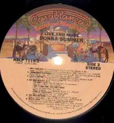 Double LP - Donna Summer - Live And More - Die Cut Cover