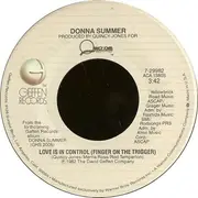 7'' - Donna Summer - Love Is In Control (Finger On The Trigger)