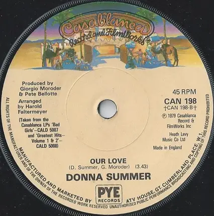 Donna Summer - Sunset People
