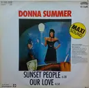 12'' - Donna Summer - Sunset People / Our Love