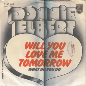 Donnie Elbert - Will You Love Me Tomorrow