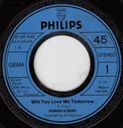 7inch Vinyl Single - Donnie Elbert - Will You Love Me Tomorrow