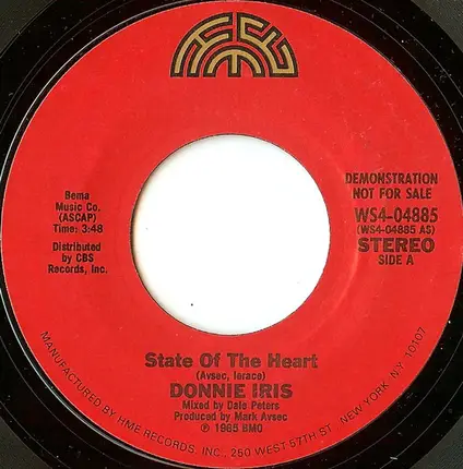 Donnie Iris - State Of The Heart