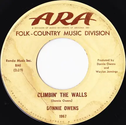 Donnie Owens - Climbin' The Walls