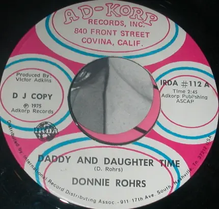 Donnie Rohrs - Daddy And Daughter Time