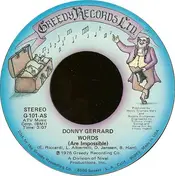 Donny Gerrard - Words (Are Impossible)