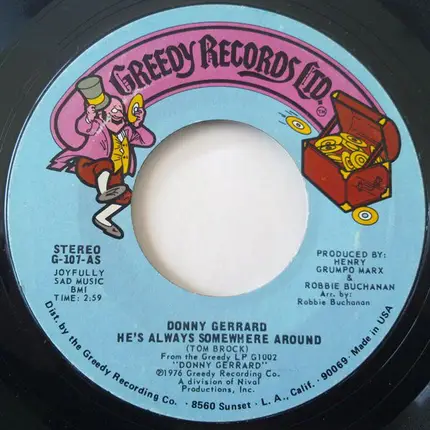 Donny Gerrard - He's Always Somewhere Around