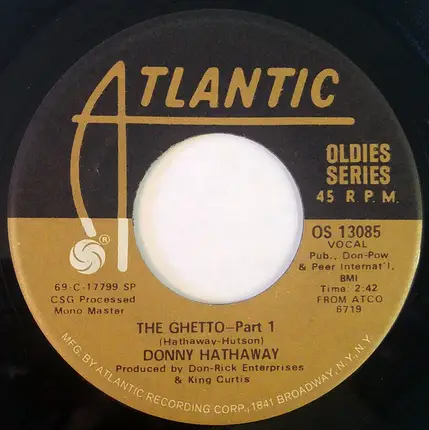 Donny Hathaway - The Ghetto