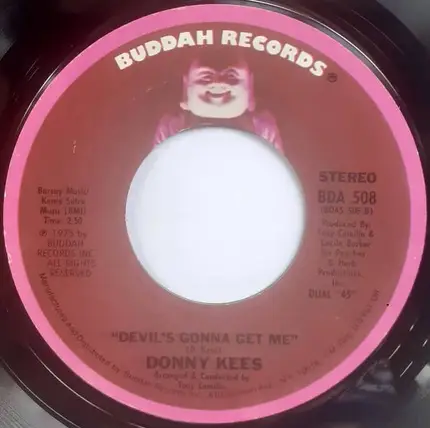 Donny Kees - Butterfly / Devil's Gonna Get Me