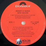 LP - Donny & Marie Osmond - New Season