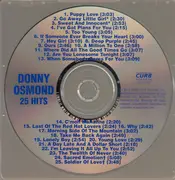 CD - Donny Osmond - 25 Hits