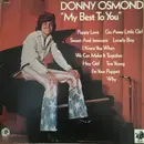 LP - Donny Osmond - My Best To You