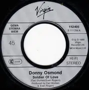 7inch Vinyl Single - Donny Osmond - Soldier Of Love