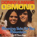 7'' - Donny & Marie Osmond - Morning Side Of The Mountain / One Of These Days