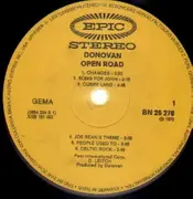 LP - Donovan - Open Road