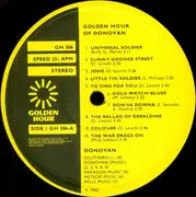 LP - Donovan - Golden Hour Of Donovan