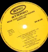 LP - Donovan - Wear Your Love Like Heaven - Original 1st German
