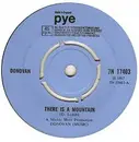 7inch Vinyl Single - Donovan - There Is A Mountain - Push-out Center / Blue Labels