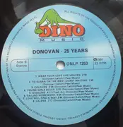 LP - Donovan - 25 Years In Concert