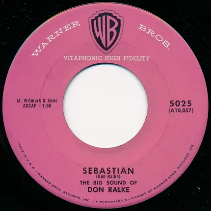 Don Ralke - 77 Sunset Strip / Sebastian