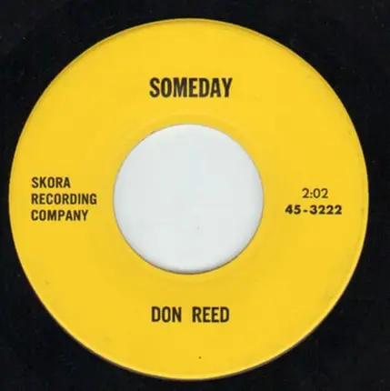 Don Reed - Mean Woman Blues / Someday