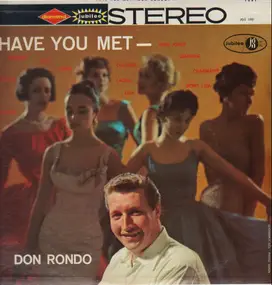 Don Rondo - Have You Met -- Don Rondo