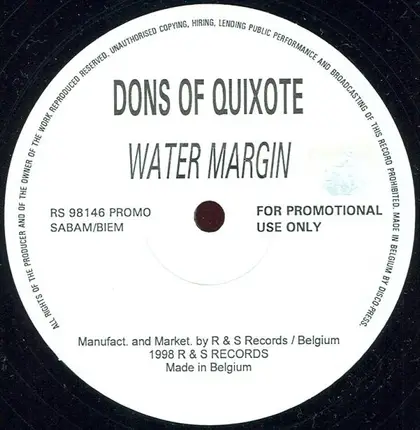 Dons Of Quixote - Water Margin