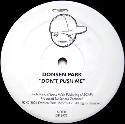 Donsen Park - Don't Want No / Don't Push Me