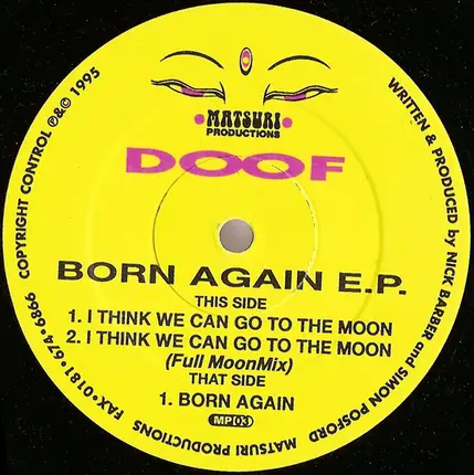 Doof - Born Again E.P.