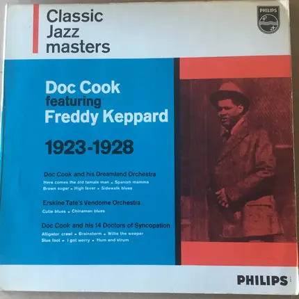 Doc Cook Featuring Freddy Keppard - 1923 - 1928