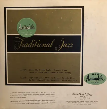 Doc Evans And His Band - Traditional Jazz