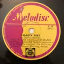 Schellack - Doc Evans And His Dixieland Band - Fidgety Feet / Clarinet Marmalade