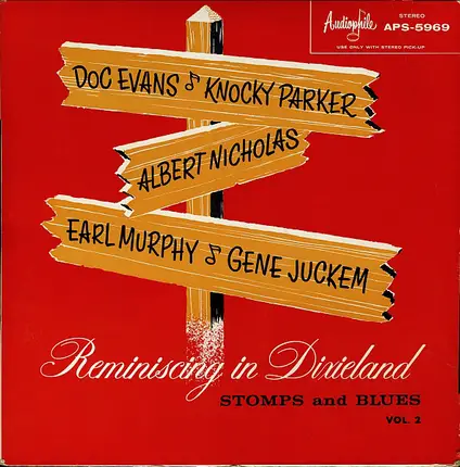 Doc Evans / Knocky Parker / Albert Nicholas / Earl Murphy / Gene Juckem - Reminiscing In Dixieland, Stomps And Blues Vol. 2