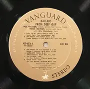 LP - Doc & Merle Watson - Ballads From Deep Gap