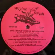 LP - Doc & Merle Watson - Doc & Merle Watson's Guitar Album - Wakefield Pressing