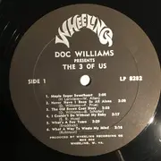 LP - Doc Williams, Chickie Williams, Karen McKenzie - Doc Williams Presents The Three Of Us