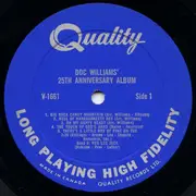 LP - Doc Williams - 25th Anniversary Album - Mono