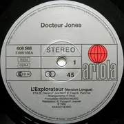 12inch Vinyl Single - Docteur Jones - L'Explorateur