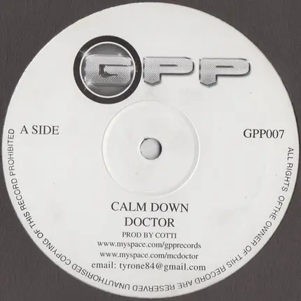 Doctor - Calm Down EP