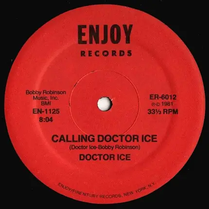 Doctor Ice - Calling Doctor Ice