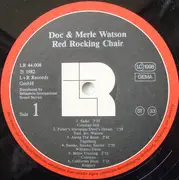 LP - Doc Watson With Merle Watson , T. Michael Coleman - Red Rocking Chair