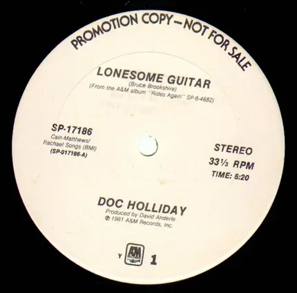 Doc Holliday - Lonesome Guitar