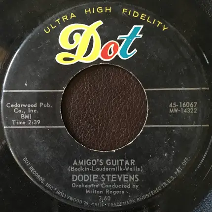 Dodie Stevens - Candy Store Blues / Amigo's Guitar