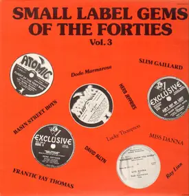 Dodo Marmarosa - Small Label Gems Of The Forties Vol. 3