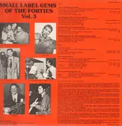 LP - Dodo Marmarosa, Slim Gaillard, Herb Jeffries - Small Label Gems Of The Forties Vol. 3